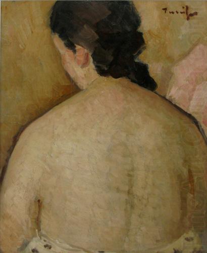 Nicolae Tonitza Tors vazut din spate china oil painting image